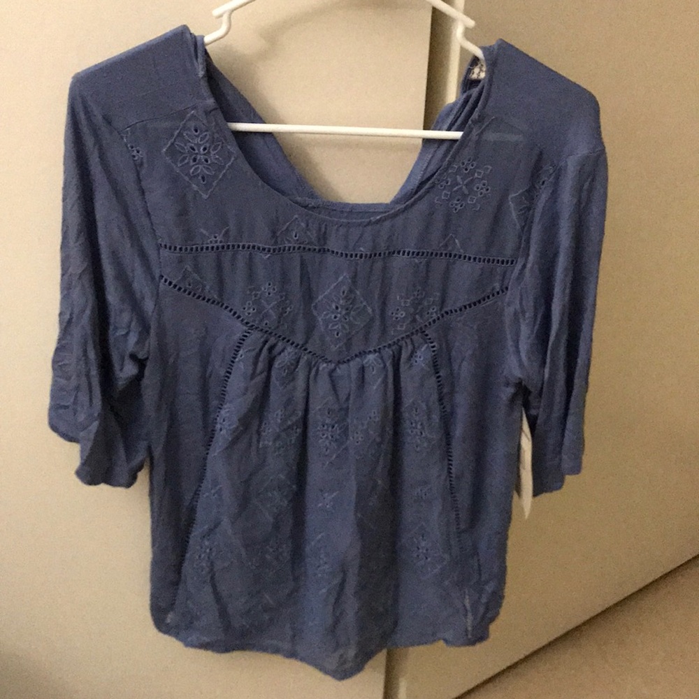 Blue blouse